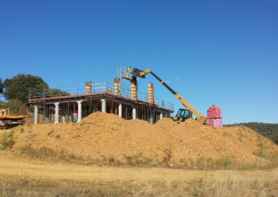 Estructura para vivienda unifamiliar